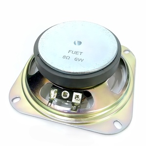 Haut-parleur IP67 102MM carré étanche 8 Ohm 6W <span class=keywords><strong>aimant</strong></span> externe 96.2dB avec trous de vis pour haut-parleur d'équipement industriel extérieur - Product Image 2