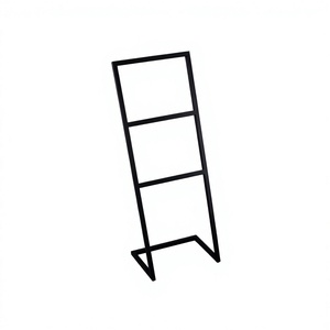 Modern Wavy Towel Rack Wall Mounted Metal Towel Holder Bathroom Towel Bar Home Hotel Bathroom Accessories - Product Image 6