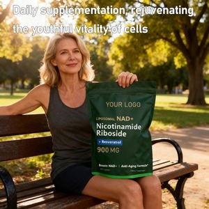 Kapsul Liposomal NAD+ OEM/ODM 900mg Nikotinamida Ribosida Anti-Penuaan Kapsul Kecantikan Kulit Quercetin Resveratrol untuk Dewasa - Product Image 4
