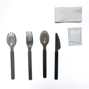 ชุดช้อนส้อมพลาสติกแบบใช้แล้วทิ้งสำหรับซูเปอร์มาร์เก็ตขายปลีก - Product Image 2