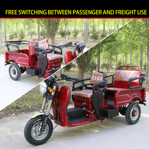 Triciclo a benzina per famiglie piccole signore anziani e bambini Pick-up & Walk corpo chiuso per Cargo & auto - Product Image 6