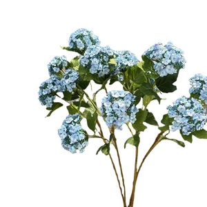 Ramo Decorativo <span class=keywords><strong>de</strong></span> Hortensias Artificiales para Decoración <span class=keywords><strong>de</strong></span> Oficina, Jardín y Hogar, Flores Artificiales <span class=keywords><strong>de</strong></span> Plástico, Plantas Artificiales - Product Image 6