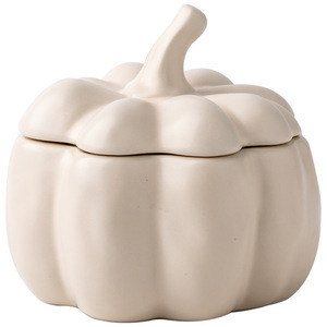 Ciotola Vintage in ceramica da 4.5 pollici squisita tazza di zuppa usa e getta con <span class=keywords><strong>zucca</strong></span> - Product Image 1