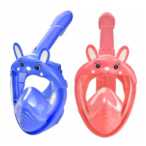 Snorkeluitrusting Voor Kinderen Freedive Duiken Snorkelmasker <span class=keywords><strong>Set</strong></span> Volledig Gezicht Zwemmasker - Product Image 3