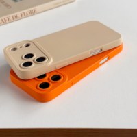 Étui de téléphone de haute qualité en TPU antichoc anti-traces de doigts style Ins avec boîte pour 17/16/15/14/13/12 Pro