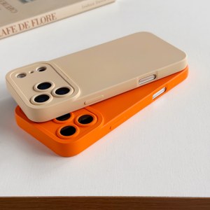 Funda de Teléfono de Alta Calidad, Estilo Ins, Anti-Impresiones Digitales, Resistente a Impactos, de TPU, con Caja, para 17/16/15/14/13/12 Pro - Product Image 3