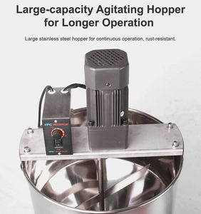 Machine de remplissage pneumatique avec agitateur pour miel, chocolat, sauce chili, pâte de crevettes, beurre de cacahuète, crème, mayonnaise - Product Image 5