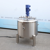 Machine de traitement au lait de yaourt en verre, appareil industriel de ébullition au gaz électrique canne à sucre, réservoir en ébullition