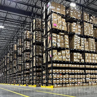 Étagères de stockage en carton pour entrepôt, rayonnages à palettes en acier, capacité de 1500 kg par niveau, étagères de stockage pour entrepôt, fabrication OEM directe d'usine