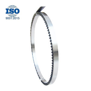Food Grade High Frequency Welded OEM Meat Sawing Alloy Carbon Band <b>Saw</b> Blade Frozen <b>Bone</b> Cutting CrN Coated for Meat Cutting - Product Image 1
