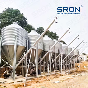 Silo de acero para almacenamiento de cereales, contenedores de alimentación para ganado de fábrica, utilizado para Precio de granja - Product Image 3
