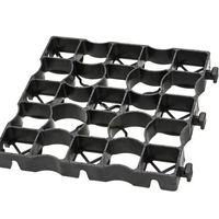 Geocell HDPE 38mm pour le contrôle de l'érosion de la stabilisation du sol-Grille Geocell robuste pour la route, l'aménagement paysager et le renforcement de la terre