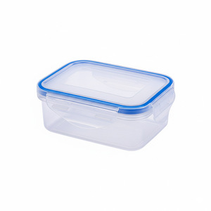Plastic Food Storage <b>Container</b> Rectangle Airtight Microwave Safe For <b>Refrigerator</b> Use - Product Image 5