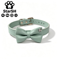 Collier pour chien Morandi Bow Style Princesse en Cuir PU pour Chats et Chiens Toutes Saisons – Fournitures pour Animaux de Compagnie Transfrontalières Très Vendues