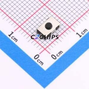 TS-1105G-C-B-A Tactile Switch SMD Switch Single Pole Single Throw Round Button 2.6N Vertical Mount - Product Image 1