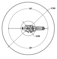 Manipulador Robótico de 6 Ejes de Alta Capacidad, Carga de 35 kg, Alcance de 1803 mm, Caja de Cambios Controlada por PLC, Motor Servoeléctrico para Uso Industrial
