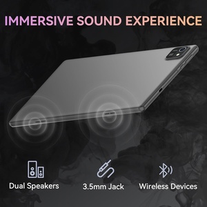 New Tab <b>10</b>-Inch 2SIM <b>Tablet</b> PC MT6737 Quad Core Processor 4G+256GB Storage 1280X800 Android 14 Wi-Fi 5G Professional Use USB-C - Product Image 3
