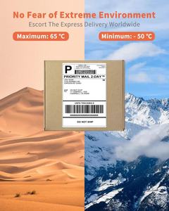 4x6インチの熱ラベルプリンターラベルステッカーロール-500白い配送ラベル/ロール倉庫物流用 - Product Image 5