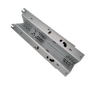 Cerca de empuje para abrir diapositivas Undermount de cierre suave oculto cajón deslizante para muebles - Product Image 4