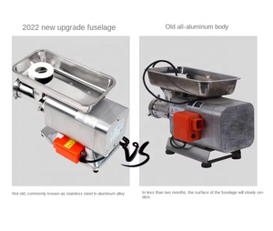 Acero inoxidable eléctrico 22 32 carnes <span class=keywords><strong>cebolla</strong></span> vegetal carne congelada <span class=keywords><strong>picadora</strong></span> molino trituradora maquinaria <span class=keywords><strong>de</strong></span> procesamiento - Product Image 4