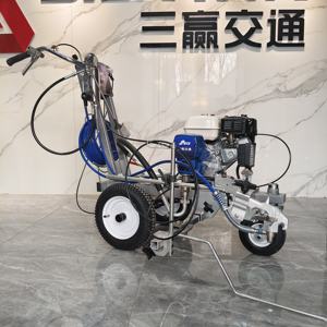 Máquina de Marcado Vial con Pintura Fría, <span class=keywords><strong>Equipo</strong></span> de Pulverización en Frío sin Aire de 6L <span class=keywords><strong>para</strong></span> Construcción de Carreteras - Product Image 1