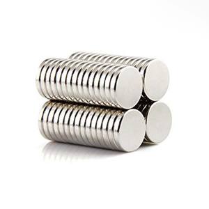 Disco de imán redondo N42 N40 Grados Níquel Recubierto de <span class=keywords><strong>zinc</strong></span> Imán de neodimio fuerte Permanente para equipos industriales - Product Image 1