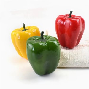 Piments artificiels en plastique de haute qualité, simulation réaliste de légumes, modèle de piment factice pour la décoration de la maison, de la cuisine et des fêtes - Product Image 2
