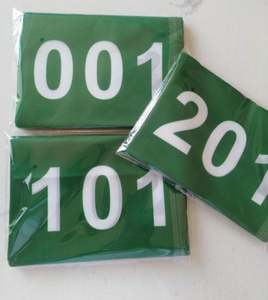 Dorsales para Correr con Imperdibles, Diseño Personalizado, Impresión a Todo Color, Etiquetas para Maratón, Números de Dorsal para Carreras - Product Image 1