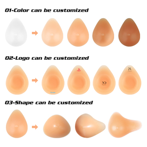 Prótesis de Seno de Silicona en Forma de Lágrima Triangular ONEFENG, Seno Artificial de 150-1000g/unidad, Pechos Falsos Grandes para Mujeres con Mastectomía - Product Image 4