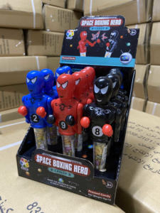 Shantou Juqi jouets de bonbons, héros de boxe bonbons <span class=keywords><strong>Spiderman</strong></span> Dulces Con Juguetes bonbons et bonbons - Product Image 3