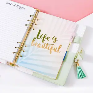 A5 A6 Binder Spiraal Notebook Wekelijkse Plan Planner Dagboek Refill Notebook Planner