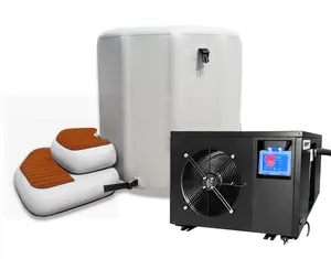 1hp 9000BTU Water Chiller with Ice Bath Equipment Cold Plunge Chiller with filter
