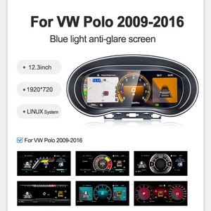 Nuevo Panel de Instrumentos Digital LCD de 12.3'' para Automóvil, Velocímetro con Sistema Linux para Volkswagen VW Polo 2009-2016, Navihua - Product Image 4