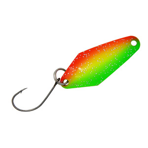 팔머 2.3g 송어 낚시 숟가락 단일 후크 주조 금속 숟가락 낚시 회 전자 미끼 두 측면 색상과 유혹 - Product Image 6