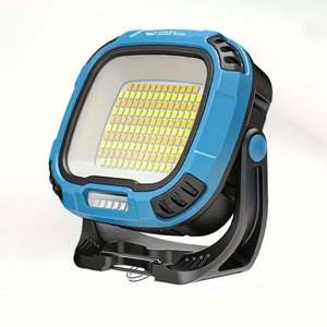 Nouvelle lampe de camping tactique d'extérieur rechargeable avec batterie intégrée, système de freinage antiblocage, lampe de travail portable pour le camping - Product Image 1