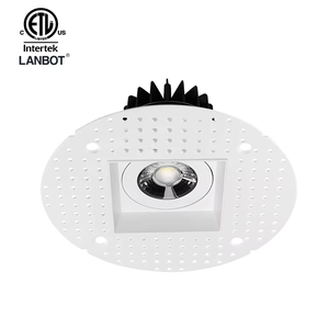 <span class=keywords><strong>Spot</strong></span> encastré LED sans cadre, dimmable, pour <span class=keywords><strong>plafond</strong></span>, éclairage commercial, éclairage d'accueil - Product Image 1