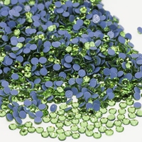 Strass thermocollant en cristal autrichien, colle allemande durable, 10 grosses unités, lot de 1440 pièces, pour robes de luxe