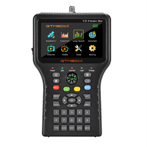 Localizador de Satélites V8 Max, Rastreador Satelital Portátil, Localizador Satelital <span class=keywords><strong>IKS</strong></span> 8bit H.265, Herramienta para Antena Parabólica DVB <span class=keywords><strong>GTMedia</strong></span> de 4.3 Pulgadas - Product Image 1