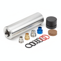Composants de boîtier de filtre en aluminium usinés CNC de haute précision pour les systèmes de filtration de fluides industriels