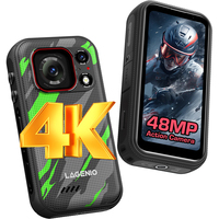Smartphone robuste LAGENIO Eagle Pro 5G LTE, batterie 3700mAh 33W, écran 4 pouces, 36GB+256GB, Android, IP68/IP69k, téléphone robuste Europe