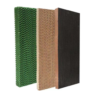 แผ่นระบายความร้อนแบบระเหยสำหรับบ้านสัตว์ปีกม่านเปียกปลอดภัยสีเขียว - Product Image 2