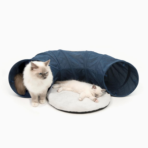 Tente pour animaux de compagnie de haute qualité, modèle « Trois Princesses », tout-en-un, en plastique respirant, rembourrée en polyester, tunnel de couchage pour <span class=keywords><strong>chat</strong></span>, fabriquée en usine - Product Image 2