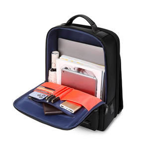Özel logo su geçirmez 1680d polyester <span class=keywords><strong>18</strong></span> litre hacim fit 16 inç dizüstü usb şarj iş dizüstü sırt çantası erkekler için - Product Image 4