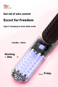 Peigne lisseur multifonctionnel, parfait pour les retouches rapides et pour maintenir la <span class=keywords><strong>coiffure</strong></span> toute la journée - Product Image 5