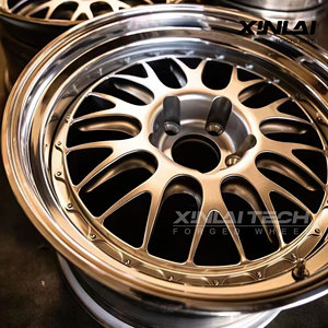 Jantes en alliage d'aluminium personnalisées XL en <span class=keywords><strong>3</strong></span> pièces forgées à lèvre profonde 17 18 19 20 21 22 23 24 pouces 5x120 5x112 5x114.<span class=keywords><strong>3</strong></span> - Product Image 2