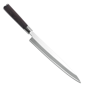 Coltello da Cucina Economico Made in China, 11 Pollici, in Acciaio 7cr17 MOV con Manico in Legno di Wenge, Coltello da Chef, Coltello per Sashimi - Product Image 1