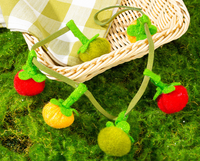 Jouet à mâcher pour chat en gros, en forme de tomate à la cataire, avec clochette, baguette de chat à suspendre à la porte, boule en peluche 45 cm, couleurs assorties, réaliste, pour chaton, pour le jeu autonome