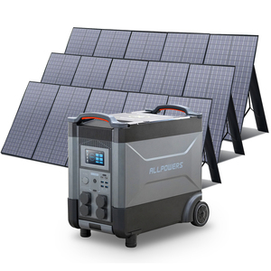 Générateur solaire portable ALLPOWERS 5KW 6KW 10KW, station d'alimentation de secours pour la maison, le camping et les situations d'urgence, station d'alimentation solaire portable - Product Image 1