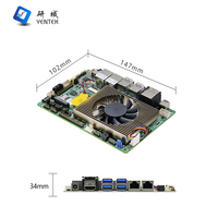 Carte mère Intel Alder Lake 12th Core I5 1235U EPIC 2 HD LVDS RJ45 LAN 6 RS232 COM Industrial 3.5 Inch Motherboard