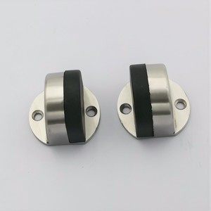 High Quality Metal Rubber <strong>Door</strong> <strong>Draft</strong> <strong>Stopper</strong> Stainless Steel 304 <strong>Door</strong> <strong>Stopper</strong> Wall Protector for Bedroom <strong>Doors</strong> - Product Image 5